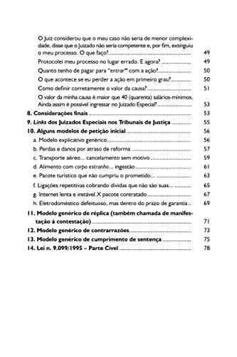 Como Resolver Sozinho(a) Seus Problemas “na Justiça”?: um Guia Prático de Atuação em Primeiro Grau n