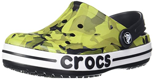 Crocs Bayaband Bubble Camo Clog (Toddler) Black/Multi 4 Toddler M