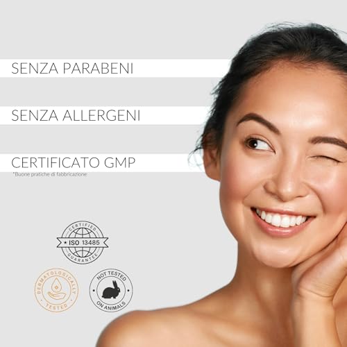 Mineralium - Siero Contorno Occhi Anti-Rughe All'estratto Di Alghe - Nutre E Rivitalizza - Squalano, Vitamine C Ed E, Peptidi - Senza Solfati Né Parabeni - 30Ml - 5