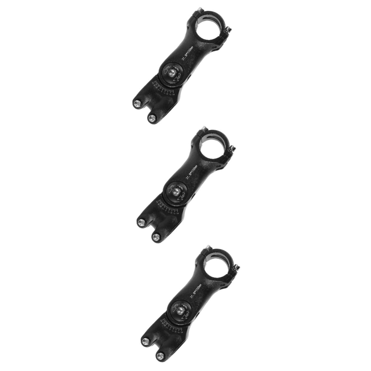 POPETPOP 4 Pièces Tige De Vélo De Montagne Guidon Surélevé Tige De Guidon De Cycle Tige De Fourche Élévateurs De Guidon Tige Riser Vélo Guidon Tige Vélo Riser Réglable Guidon Tige