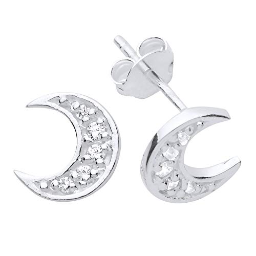 Designer Inspirations Boutique ® Mujer Plata fina 925 plata de ley White Cubic Zirconia
