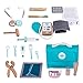 Kit dentista per bambini - Gioco di finzione per i più piccoli - Kit medico giocattolo per bambini con strumenti dentali in legno, 17 pezzi Gioco di finzione dentista per giocattolo educativo Jingling