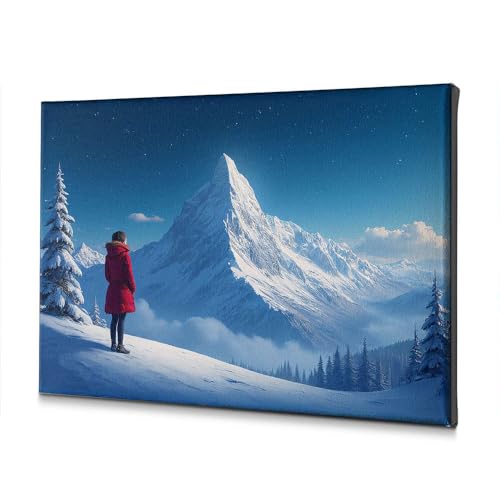 Toile décorative pour salon : rompez la monotonie murale avec ce paysage rustique