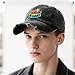 Summer vibeses Frog Watermelon Floats Hats for Men Fashion Washed Distressed