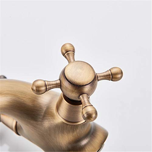 Robinet de bidet en laiton antique FIDEMM au style rétro et finitions chromées
