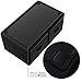 READAEER Makeup Organizer 3 Pieces Cosmetic Storage Case with 6 Drawers (Black)