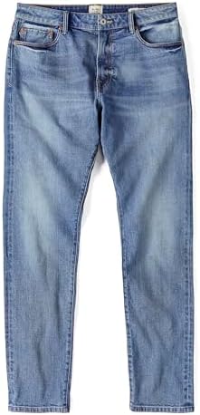 Huckberry Stretch Selvedge Denim Jeans for Men - 11.7 oz Mens Jeans with 1% Stretch, Copper Rivets- Year-Round Men Jeans