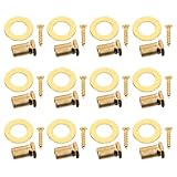 Compatibilidad con múltiples guitarras: diseñado como un kit de montaje para afinador de guitarra y tornillos de repuesto para guitarra, este kit se adapta a guitarras acústicas, eléctricas y bajos, lo que permite un uso versátil. incluye tornillos de montaje para afinador de guitarra y un kit de montaje para poste de afinación de guitarra