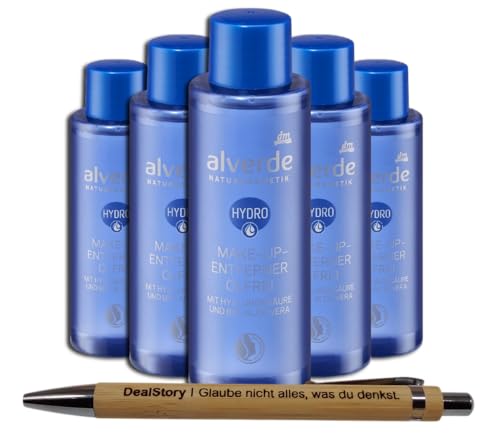 Alverde Hydro Make-up Entferner ölfrei 5er Pack