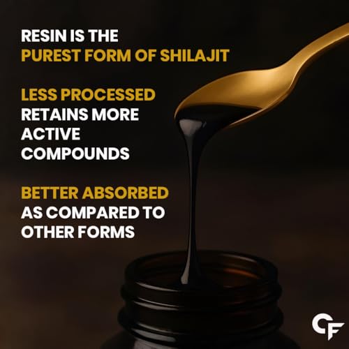 Image of Carbamide Forte Shilajit /Shilajeet Gold Resin for Men | Shilajit for Men with Saffron, Swarna Bhasma | Ayurvedic Shilajeet Gold Original with Fulvic Acid & Trace Minerals | Heavy Metal Free | 20g Resin