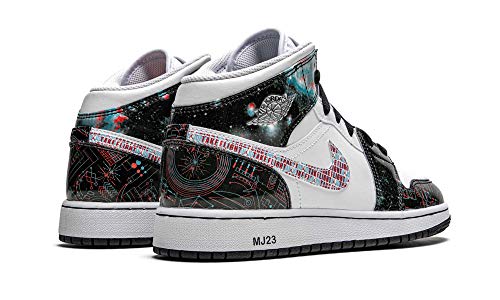 Jordan Youth Air Jordan 1 Mid Se Gs Bq6931 114 Take Flight - Size 4.5Y #TOP2