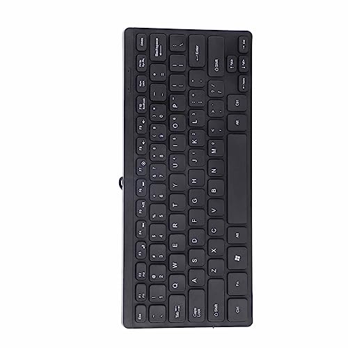 aqxreight Mini Teclado USB con Cable Impermeable Multimedia Kaypad Portátil Accesorios para Computadora Portátil K1000 para Escritorio Más Mini Es de la Versión un Lote de Teclas Concisas Se Ahorra