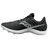Saucony Women's Velocity MP Sneaker, Black/Vizi, 5.5