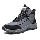 Generisch Herren Trekkingschuhe, Herren Wanderschuhe Wasserdicht Breiter Fuß Bergschuhe Schuhe Orthotrekking Knöchelhohe Männer Outdoorschuhe Ortho Trekking Outdoor Jagdschuhe Wandern