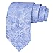 Barry.Wang Neckties for Man Floral Silk Woven Tie for Man Necktie Clips Fashion Designer 3.34