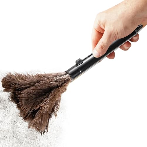 Piumini Per Pulizia - Piumini Spolverini Retrattili Per Pulizia - Casa Estendibili Con Piume Per Pulire Tapparelle Tastiere Cucina Ufficio