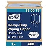 Compatible con los dispensadores Tork de pared o de suelo (W1), Tork Maxi (W2) para una dispensación con una sola mano y con Tork Combi en Caja (W3), dispensador abierto para las bobinas combi Tork