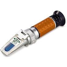 Vee Gee Scientific BX-1 Handheld Brix Refractometer, Industrial-Grade, 0-32% Brix Range, 0.2% Resolution, 0.2% Accuracy,
