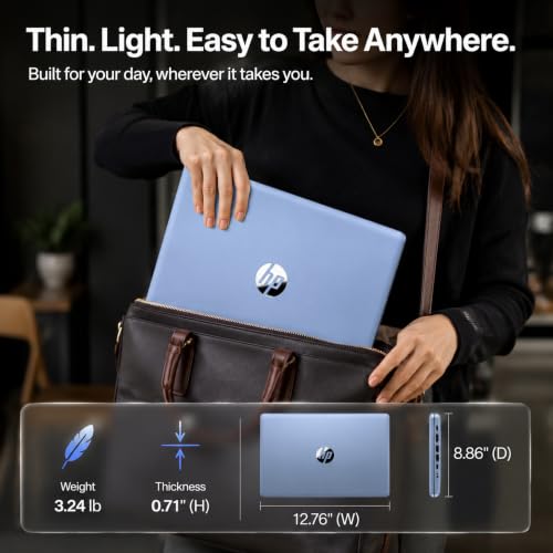 Image of HP 14-inch Laptop Ultra Light - 1-Y Office 365, Long Battery Life, Wi-Fi 6