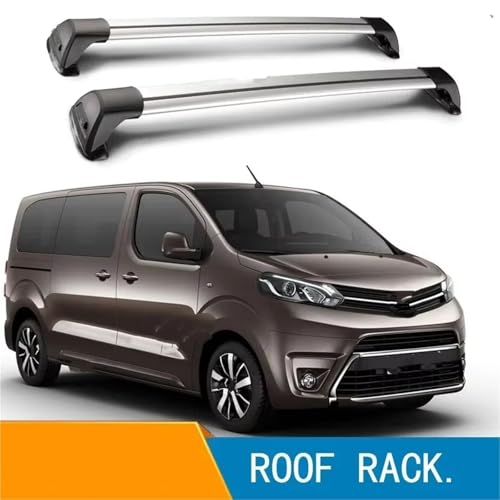 Barra de techo con cerradura de seguridad para Toyota Proace 2