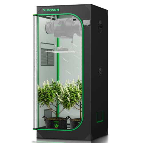 Image of VIVOSUN 28 inchx28 inchx63 inchGrow Tent Extra Large 2x2 Indoor Grow Tents Lightproof