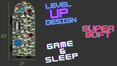 Image of Kid's Nap Buddies Character Preschool Nap Mat, Toddler Sleeping Bag with Pillow for Daycare, Ages 3+