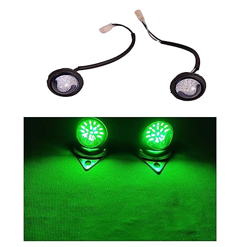 Image of RE Headlight Parking LED /Pilot LED Light Bulbs for RE Classic Standard Electra 350,500 BS3,BS4,BS6 2015-2020 (Green)