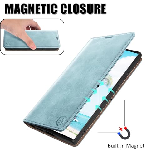 Coque iPhone 13 Pro Max anti-piratage RFID étui portefeuille