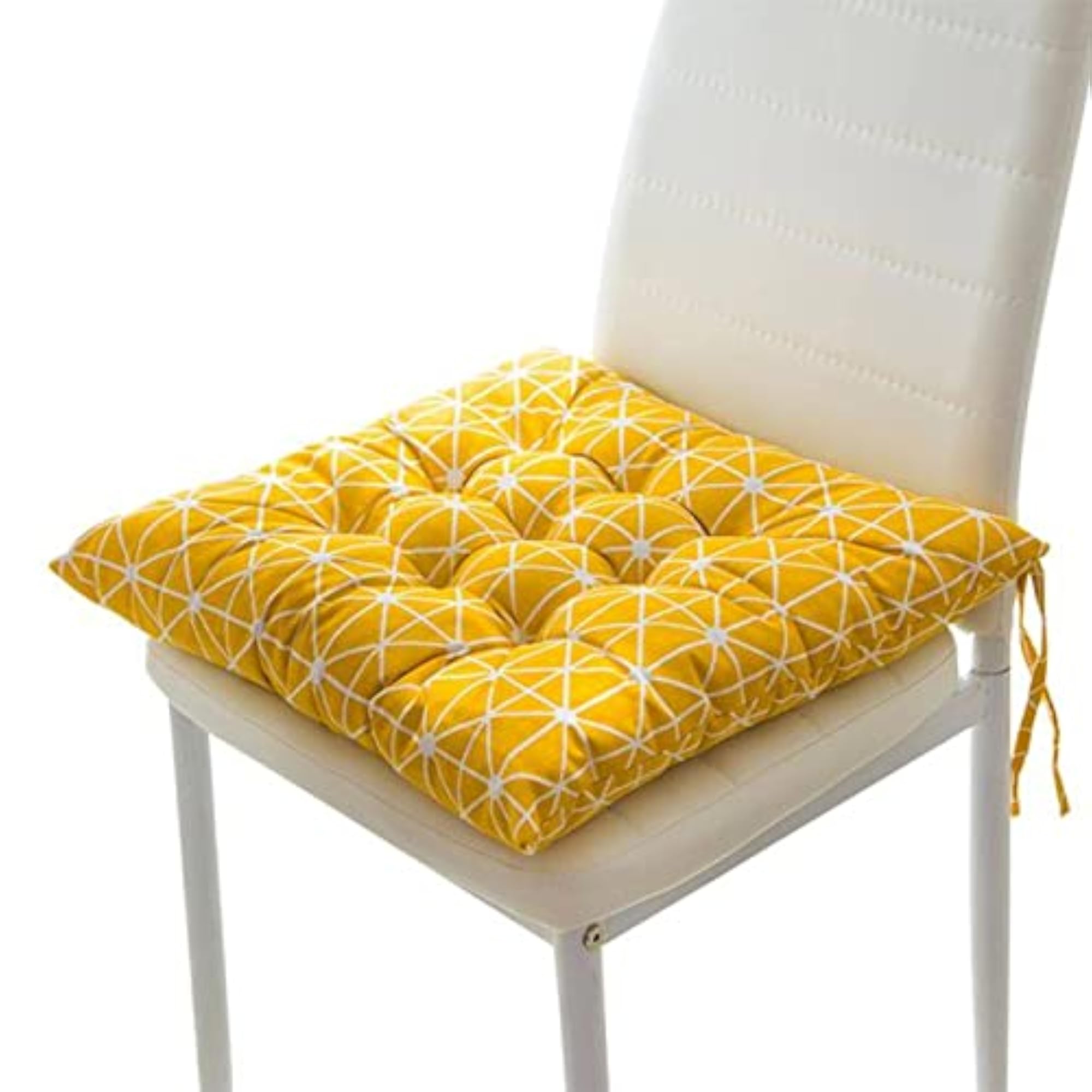 1/2/4PCS Thick Cushion Dining Chair Seat Pads Round
