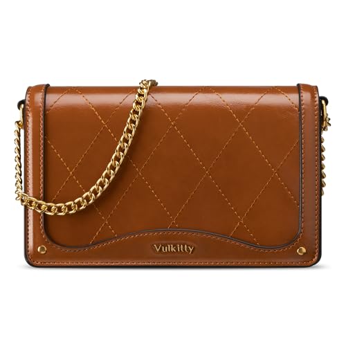 Crossbody Purse for Women Black Quilted Patent Leather Trendy Clutch Bag with Gold Chain for Night Out Party