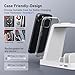 Wireless Charger for Samsung, 5 in 1 Wireless Charging Station for Samsung, Charger Dock Stand for Galaxy Watch Ultra 7 6 5 4 3, Galaxy S25 S24 Ultra S23 S22 S21, Note 20 10 Z Fold Buds, White