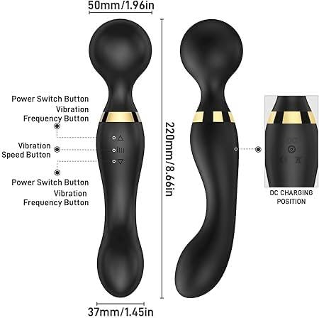 Dual vibration body massage, electric handheld muscle relactor Dual vibration body massage, electric handheld muscle relactor