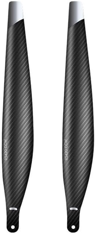 FC30 Black Carbon Fiber 5420 Carrier Propeller T40 T50 Compatible With Drone Models UAV Models Quadcopter Models(5420-CW)