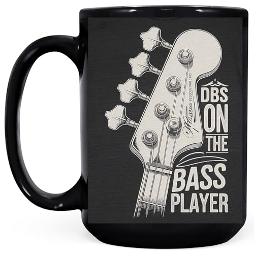 Mug, Guitar Musician Gift For Men Women, 15oz Coffee Cup