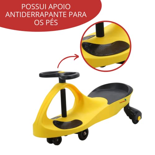 Carrinho de Rolimã Amarelo, Importway