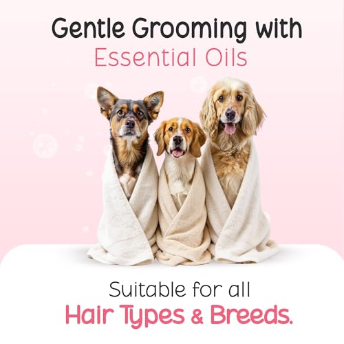 Image of Tell Tails Short Coat Dog Shampoo - 250ml - Cleanses, Nourishes & Deodorizes - Clary Sage, Lavender & Rice Protein - Hydrates & Strengthens Coat - for Short-Haired Dogs (Beagle, Bulldog, Boxer)