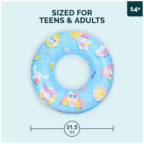SwimWays Hello Kitty Swim Tube Pool Float for Ages 14+ - image 3