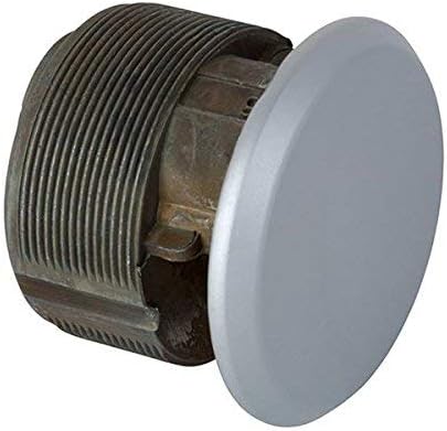 Rockwell Cilindro simulado de embutir de seguridad en acabado de aluminio