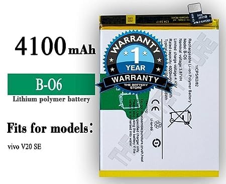 Image of Original B-06 Battery for Vivo V20 SE V2022 V2023 Battery with 1 Year Warranty***(G0035)