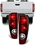 AKKON - For Chevy Colorado /GMC Canyon Truck Red Tail Lights Driver Left + Passenger Right Replacement Pair