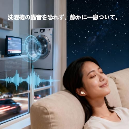 BET SLUMBUR，ノイズキャンセリング 耳栓，高忠実度ノイズ低減コンサート用イヤープラグ、高遮音で騒音を大幅軽減（飛行機、話し声、いびきなど）、耳鳴り対策、超柔らか素材で長時間快適・就寝、オフィス、移動に最適・水洗いOK、携帯ケース付き（イエロー / イヤーピース4サイズ付属）