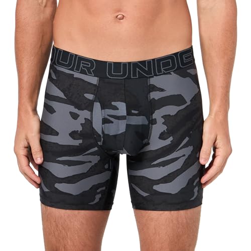 Under Armour Men's Ua Performance Tech-Print 6 Inch,Anthracite