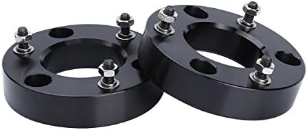 Leveling Lift Kits 2" Front for Silverado 1500 2WD/4WD 2007-2019, GMC Sierra 1500 2WD/4WD 2007-2019, dynofit 2 Inch Front Strut Spacer Suspension Lift Kit Lift Spacers