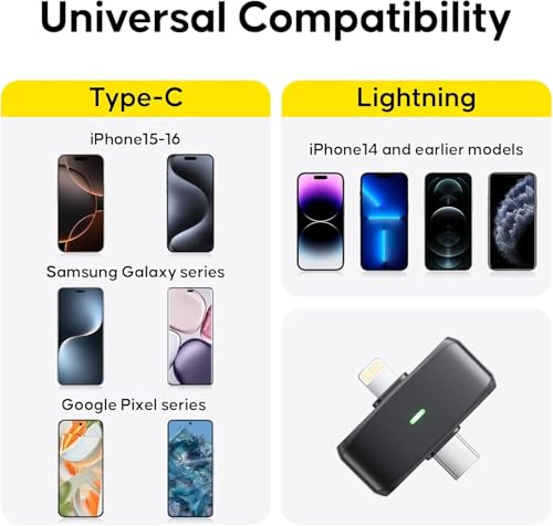 Image of coku CKMP152 Wireless Microphone for YouTube, Dual Wireless Mic for iPhone & Android, 40H Battery, Noise Reduction Lavalier Mic for Video Recording, Singing, Interviews, Vlogs