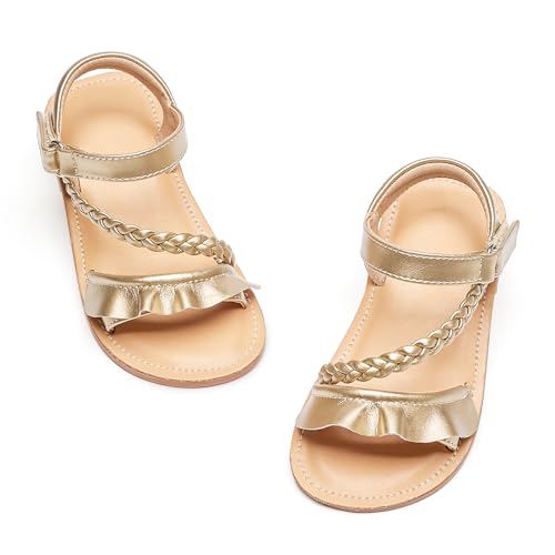 Image of GINFIVE Toddler Girls Sandals Girls Toddler Sandals Little Girls Kids Shoes