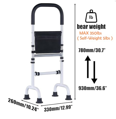 Stand Assist Aid for Elderly; Mobility Aids for Seniors; Couch Toilet Assist Rail; Knee Surgery Recovery Aids; Height Adjustable ; Weight 5lbs, Bear 350lbs.(Not a Walker; Not for Weak Arms)