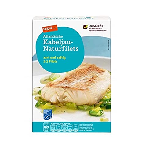 tegut... Kabeljau-Filet, 1 x 250g (Tiefgefroren)