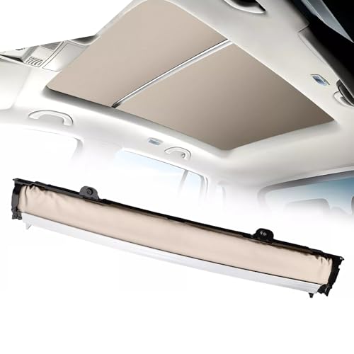 Panoramic Sunroof Sunshade Shade Curtain Cover Beige Fit for Vw Golf Jetta Tiguan Passat 2008-2017 1k98773077s0