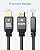 Yauhody 8K HDMI 2.1 Cable 10ft, Certified Ultra High Speed Heavy Duty Nylon Braided HDMI 2.1 Cord, 8K@60Hz, 10K, 4K@144Hz, 4K@120Hz, eARC, HDCP 2.2 & 2.3, Dynamic HDR, 3D for Monitor, TV (10 Feet)