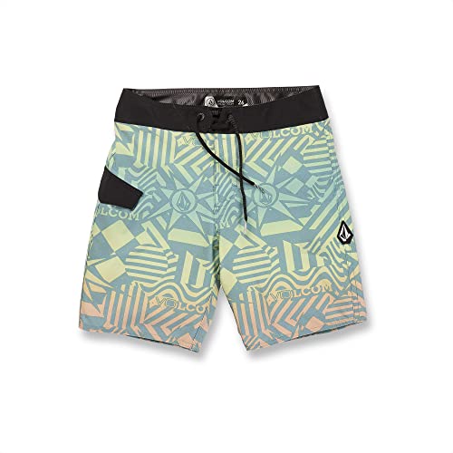 Image of Volcom Boys Mod Ringer Shadow Lime 28